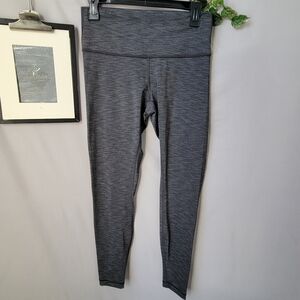 Lululemon Wunder Under Hi Rise Tight Full On Luxtreme 28" Heathered Black 8